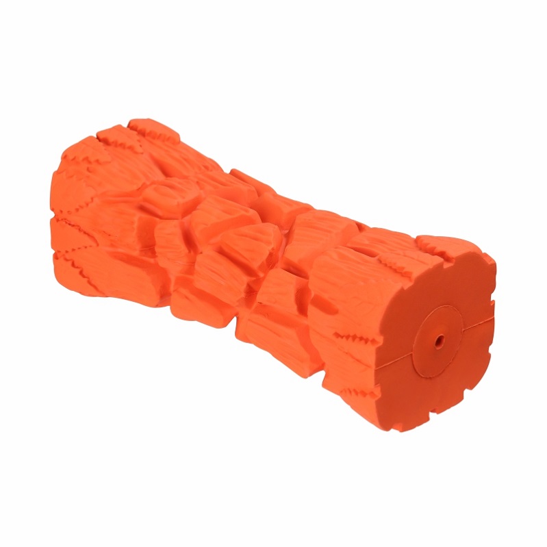 Unique Pet Toy Natural Rubber Eco-Friendly Trunk Shape Squeak Chew Indestructible Outdoor Dog Toy