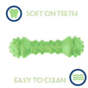 Dog Tough Toys Made of 100% Natural Rubber Chewy Help Dogs Clean Teeth Dog Toys Organic