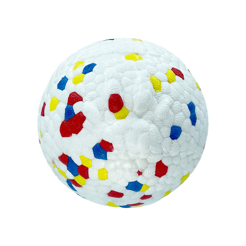BAKE Dog Ball, Indestructible Dog Toy Ball for Aggressive Chewers, Durable High Elastic Interactive Ball for Training Dogs To Grab And Fetch Lightweight And Floats in Water