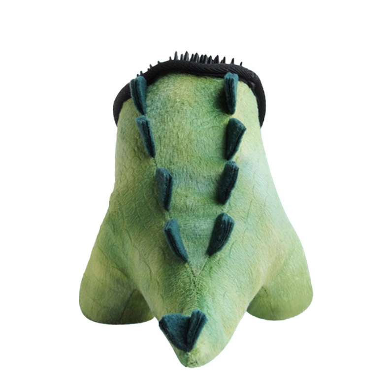 Dinosaur Design Interactive Plush Squeaky Dog Toys Molar Teeth Lightweight Washable Chew Toy Plush