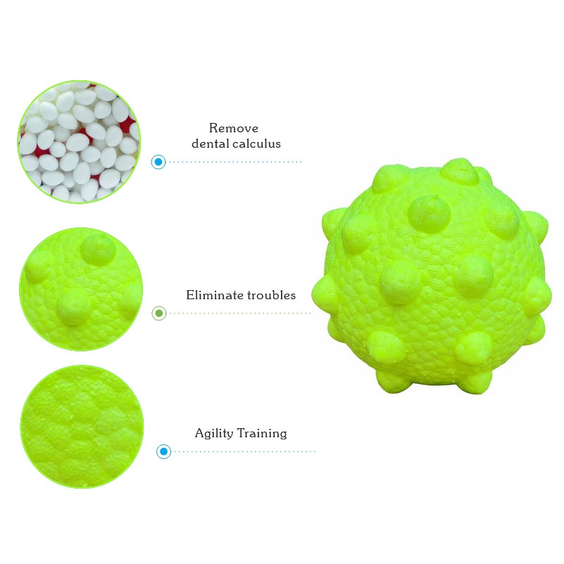 Rolling Pet Toy Is Made of High Resilience And Lightweight E-TPU Material To Make Chewy Home Alone Dog Chew Toys