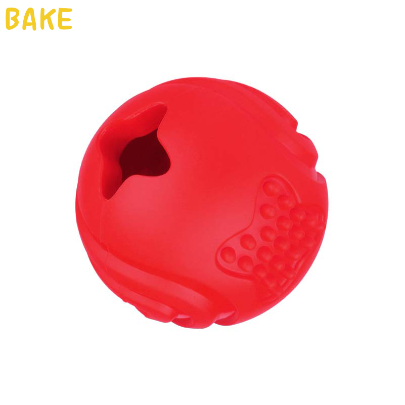 Best Dog Ball Food Dispenser Toy Ball Rubber Chewy High Quality Dog ​​chew Toy