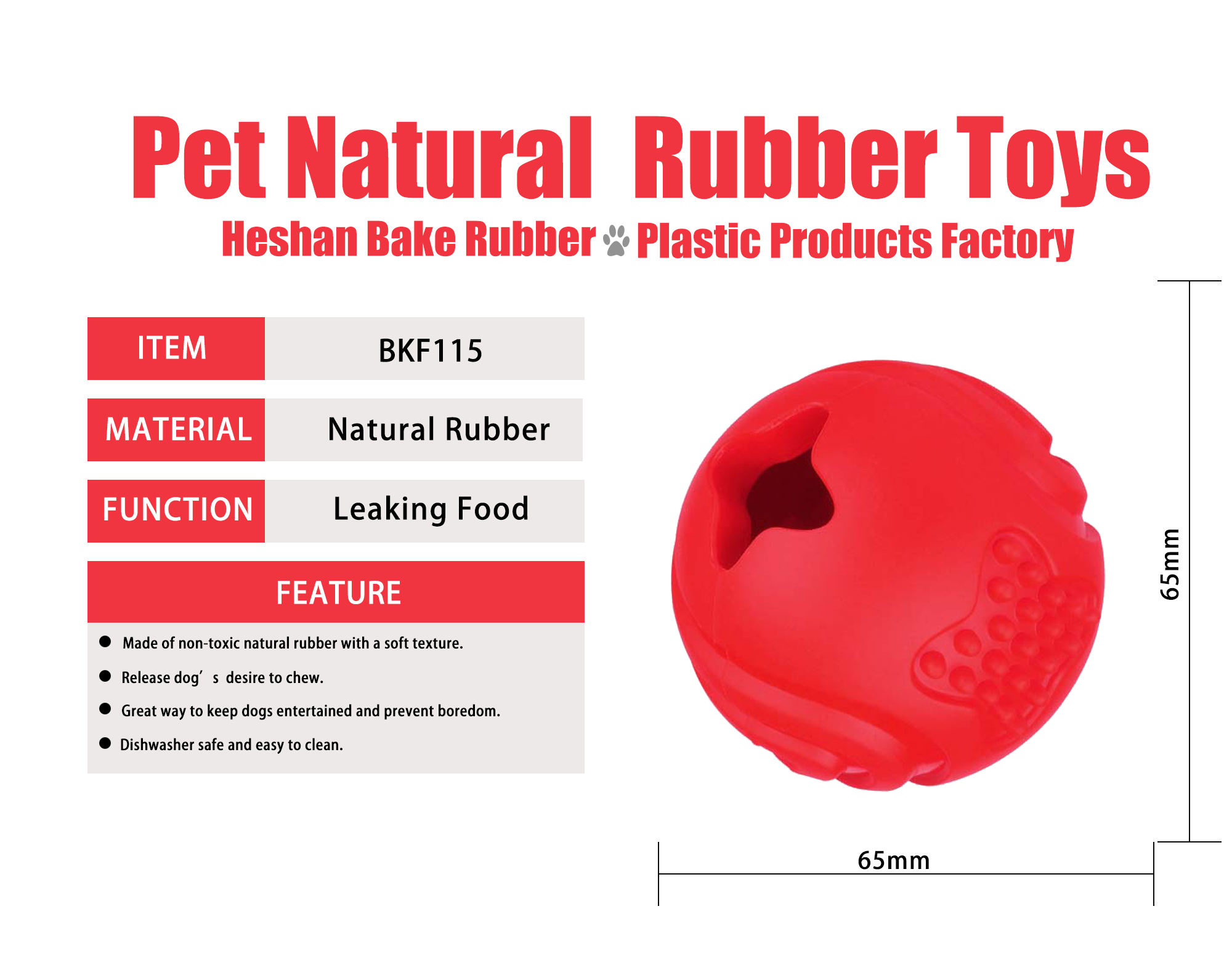 Best Dog Toys Amazon Made of 100 Natural Rubber Chewy Leaky