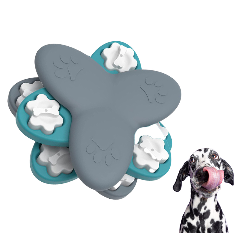 Puzzle Feeding Bowl Dog Treats Puzzle for IQ Training And Brain Stimulation Durable Slow Feeder for Dogs
