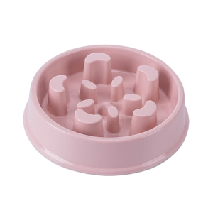 2022 Amazon Hot Selling Macaron Color High Quality PP Material Made of Best Slow Feeder Dog Bowl