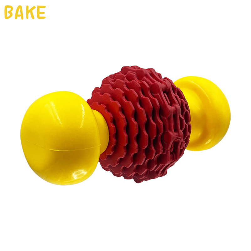 Novelty Nylon Rubber Hybrid Toy Durable Bulldog Nearly Indestructible