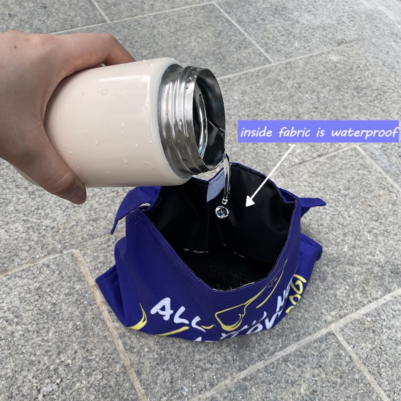 New Dog Portable Water Bowl Triangle Scarf Design Can Be Used for Everyday Decoration Waterproof Bandana