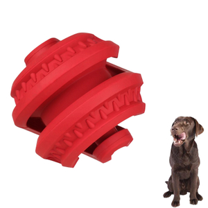 New Snack Dog Toys Made of 100% Natural Rubber Chewable Dog Chew Toys