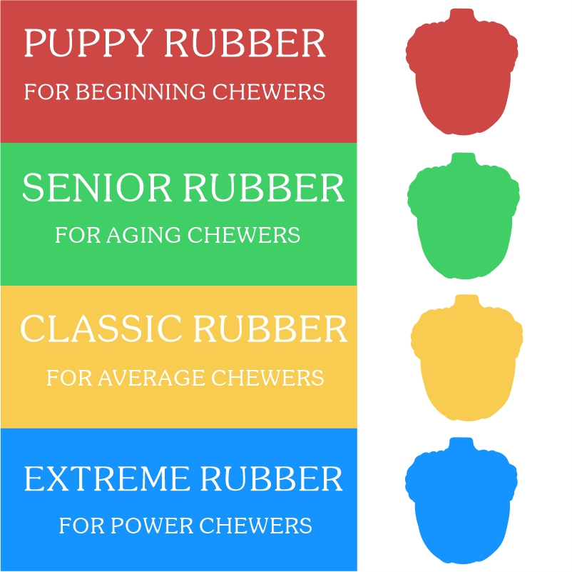 Unique Pet Toys Made of 100% Natural Rubber Chewy Teeth Cleaning Rubber Dog Toys