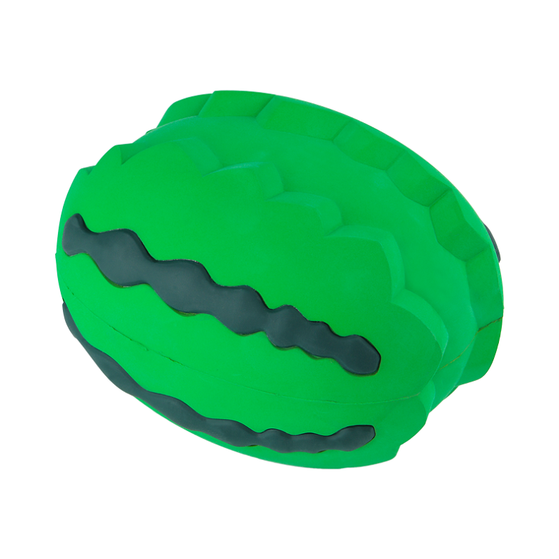 100 Natural Rubber Dog Toys EcoFriendly Strong Chewy Watermelon