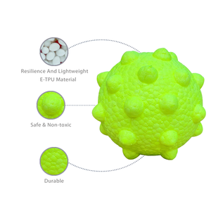 Hot Dog Balls Indestructible Dog Toy Ball for Aggressive Chewers, Durable, Highly Resilient Interactive Ball for Training Dogs To Grab And Fetch, Lightweight And Floats in Water