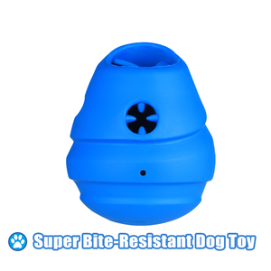 The Most Practical Dog Toy 2 in 1 Functional Treat Dispenser Natural Rubber Dog Treat Toy
