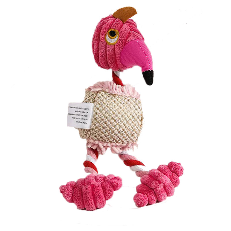 New Plush Cute Chick Design Natural Non-toxic Squeaky Dog Toy Suitable for Small Dogs To Chew