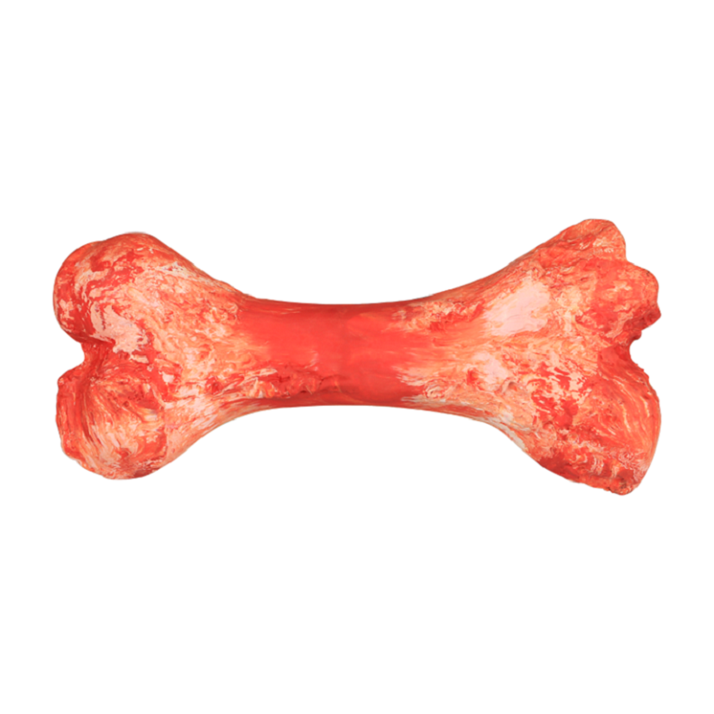 Hot Selling Tough Natural Rubber Teething Dog Bones Bite Resistance Durable Chewing Toy for Aggressive Chewers