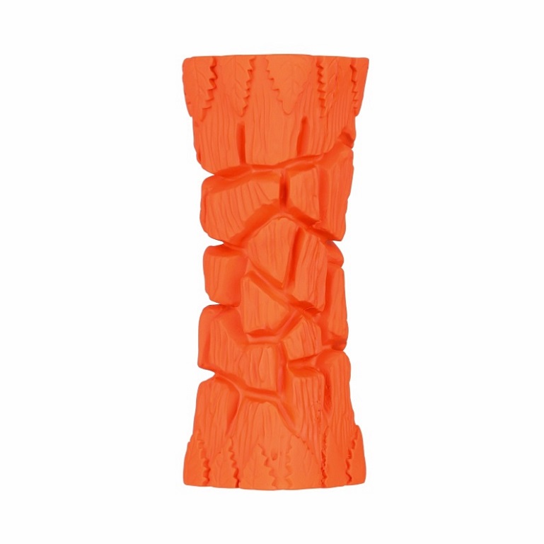 Pet Chew Toys Manufactuer Uses 100% Natural Rubber To Make Tree Trunk Shape best Chewing Dog Toys