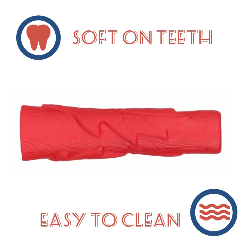 Chew And Squeak Teeth Cleaning Dog Toys Made of 100% Natural Rubber Natural Chew Toys for Dogs