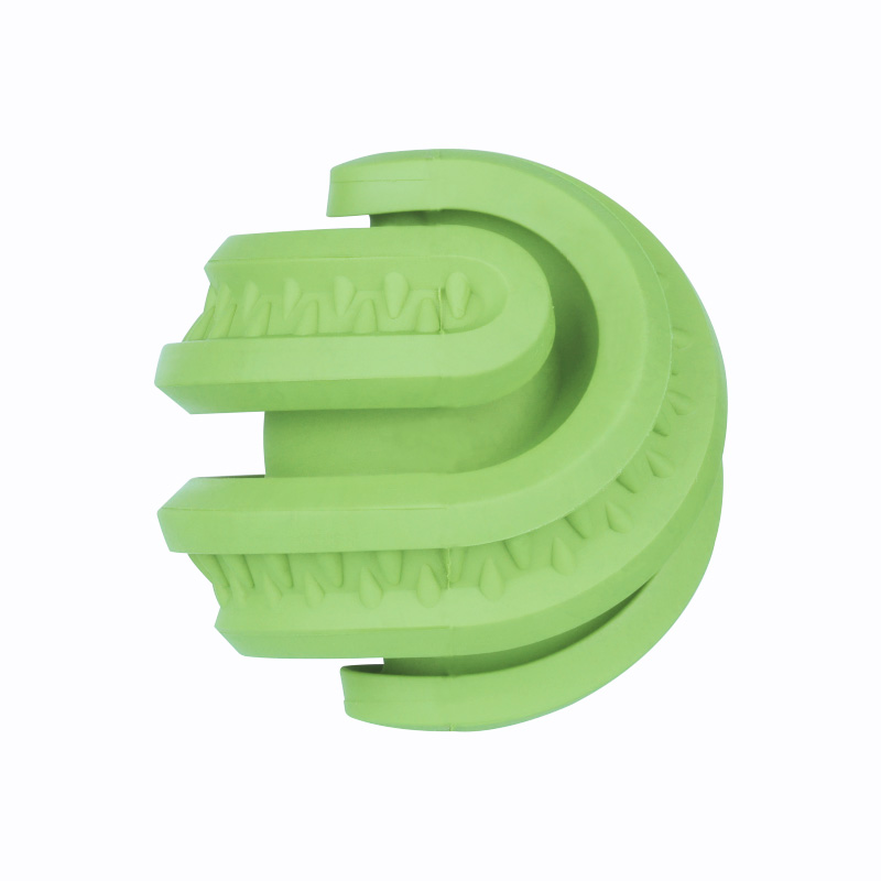Spiral Ball New Toy Is Suitable for Medium And Large Dogs To Clean Teeth Grinding Can Withstand The Dog's Strong Chewing Made of Natural Non-toxic Rubber