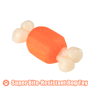 2022 Hot Selling Dog Toys E-TPU+Nylon Material Natural Safe Best Interactive Dog Toys for Aggressive Chewers