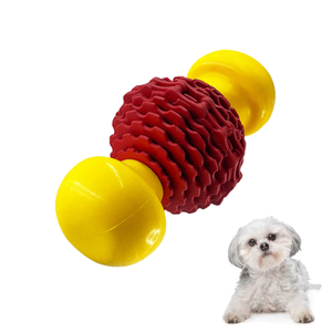 Nylon Rubber Mixed Toy Durable for Bulldogs Virtually Indestructible Rubber Dog Toy 