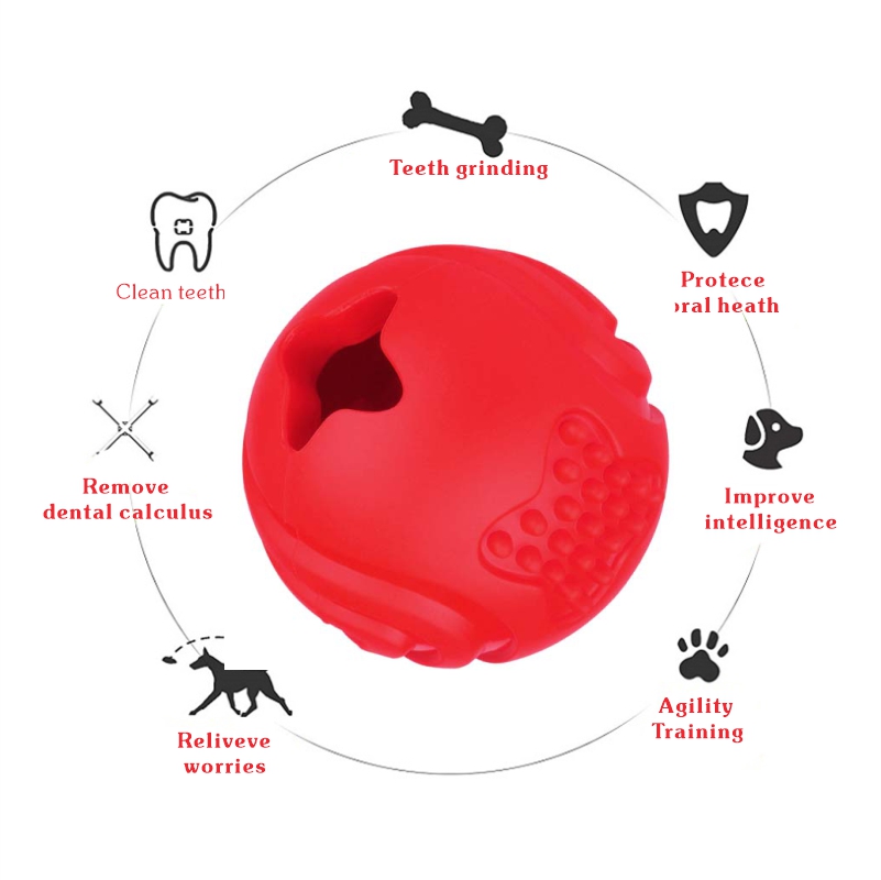 Best Dog Toys Amazon Made of 100% Natural Rubber Chewy Leaky Indestructible Dog Toys for Pit Bulls