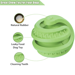 Spiral Ball New Toy Is Suitable for Medium And Large Dogs To Clean Teeth Grinding Can Withstand The Dog's Strong Chewing Made of Natural Non-toxic Rubber