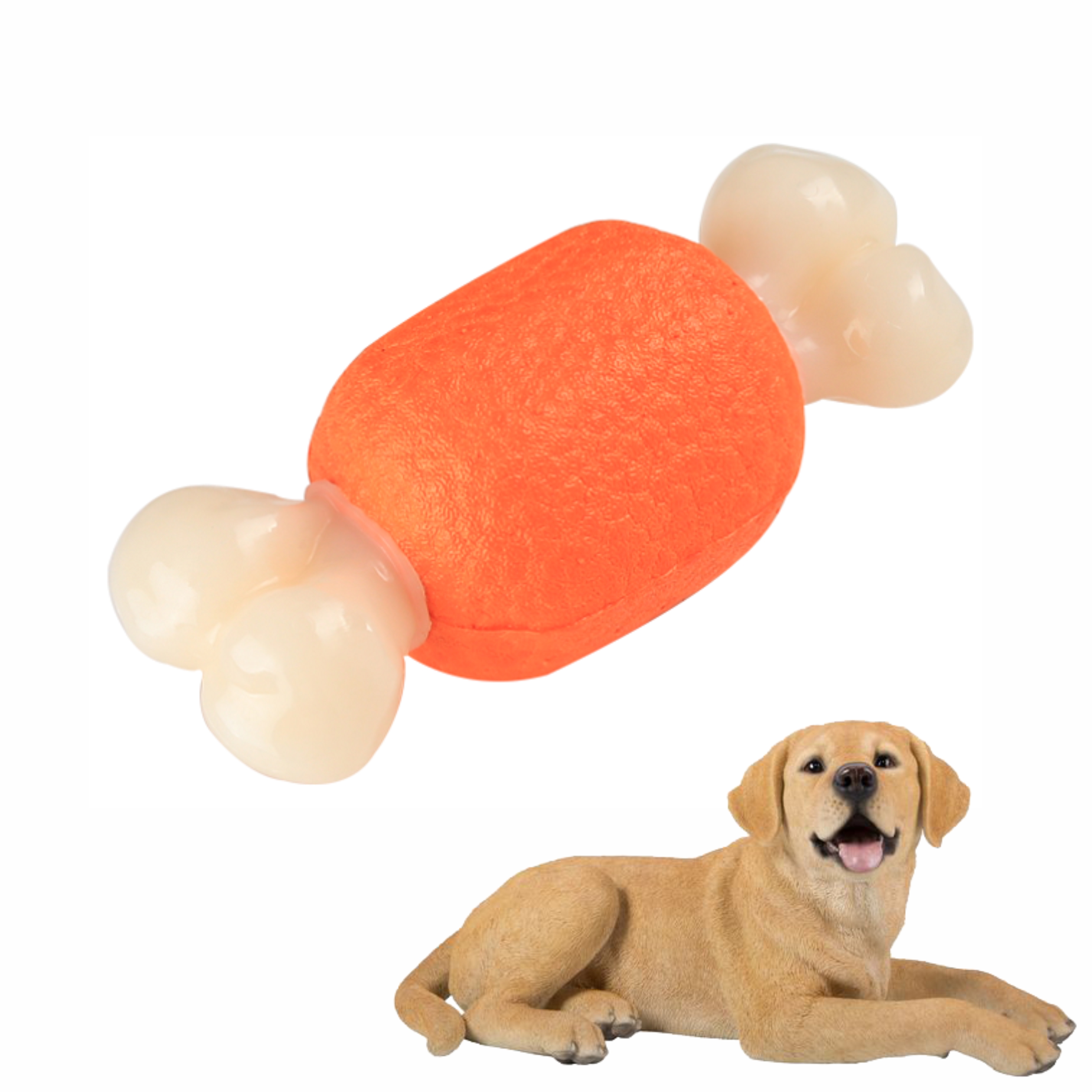 Nylon Vs Etpu Non Toxic Play Dog Toy for Aggressive Chewers Buy nylon