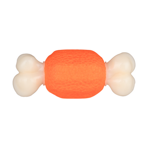 Wholesale Floating E-TPU And Nylon Pet Toy Dog Chewing Teeth Cleaning Bone Shape Toy Easy Clean And High Resilient