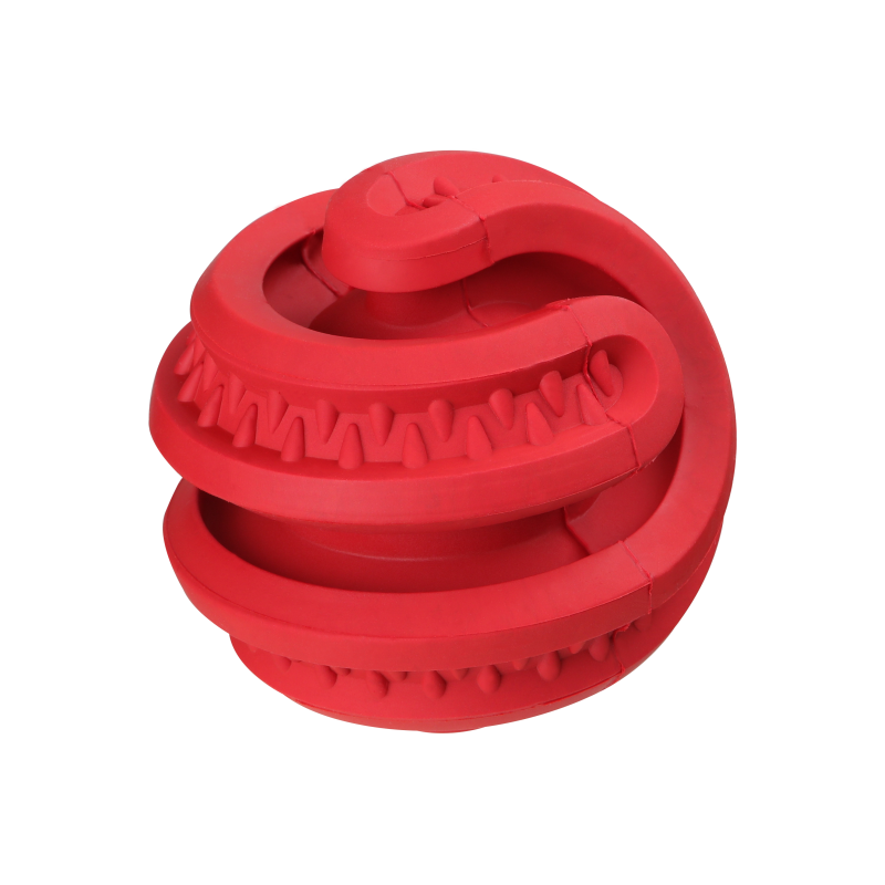 Customized Slow Feeder Interactive Chewing Non Toxic Rubber Bite Resistance Durable Chewing Toy